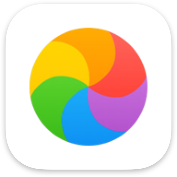 macOS Beach Ball Loading Indicator on an iOS icon